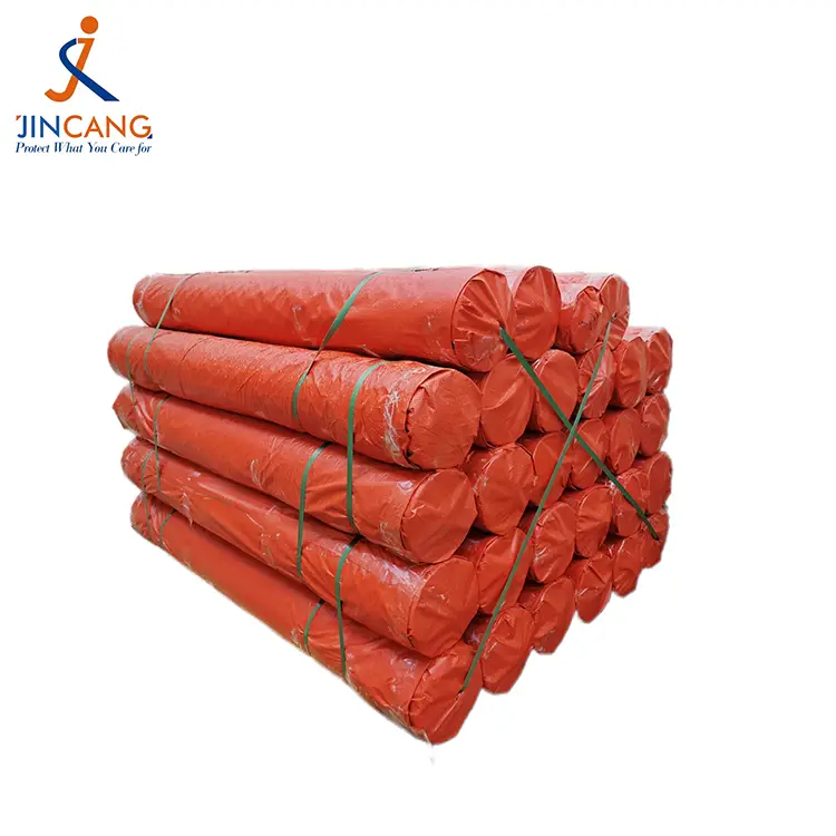 150GSM Orange PE Tarpaulin roll 150GSM Orange PE Tarpaulin roll