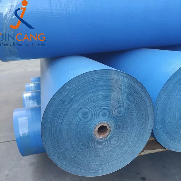160g μπλε PE Tarpaulin roll
