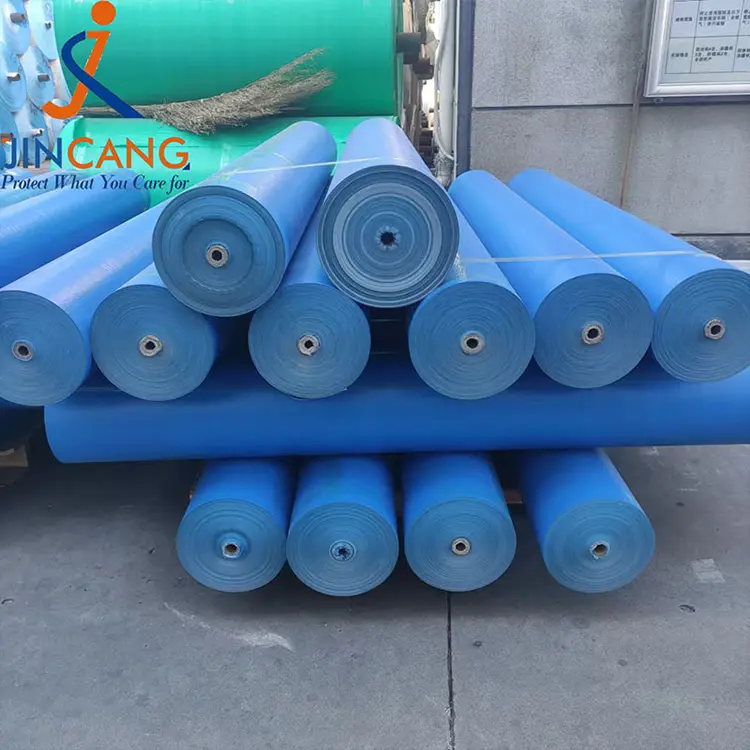 160g μπλε PE Tarpaulin roll