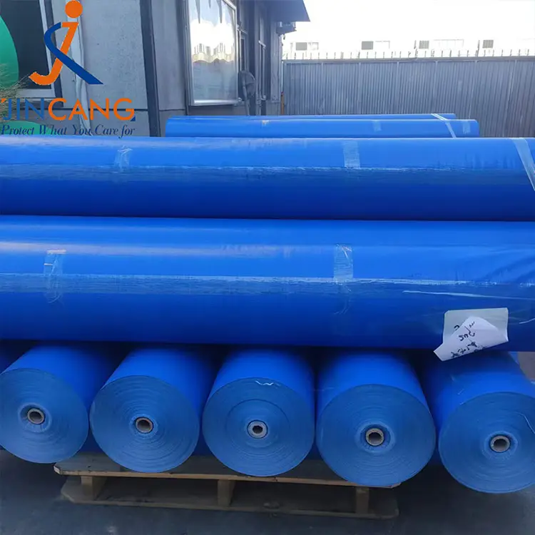 160g μπλε PE Tarpaulin roll