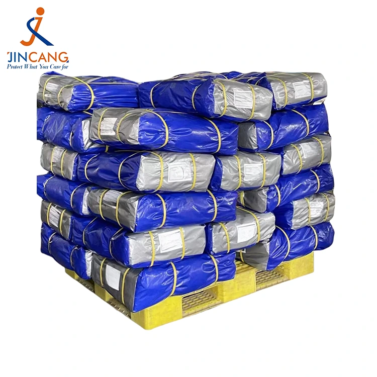 180g σκούρο μπλε ασημένιο ασημένιο tarpaulin