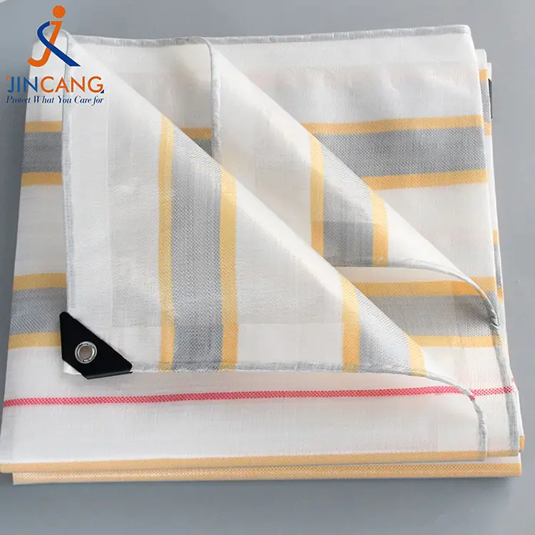 180g επιχρυσωμένο ασημένιο Tarpaulin PE