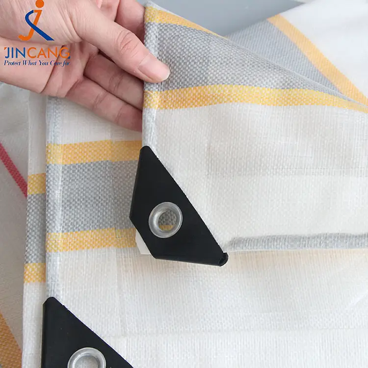 180g επιχρυσωμένο ασημένιο Tarpaulin PE