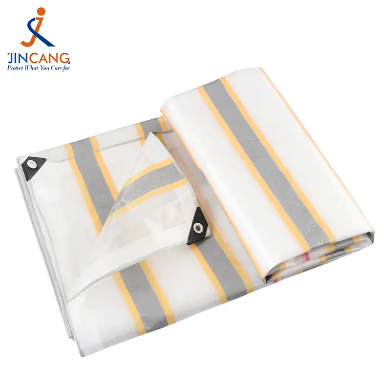 180g επιχρυσωμένο ασημένιο Tarpaulin PE