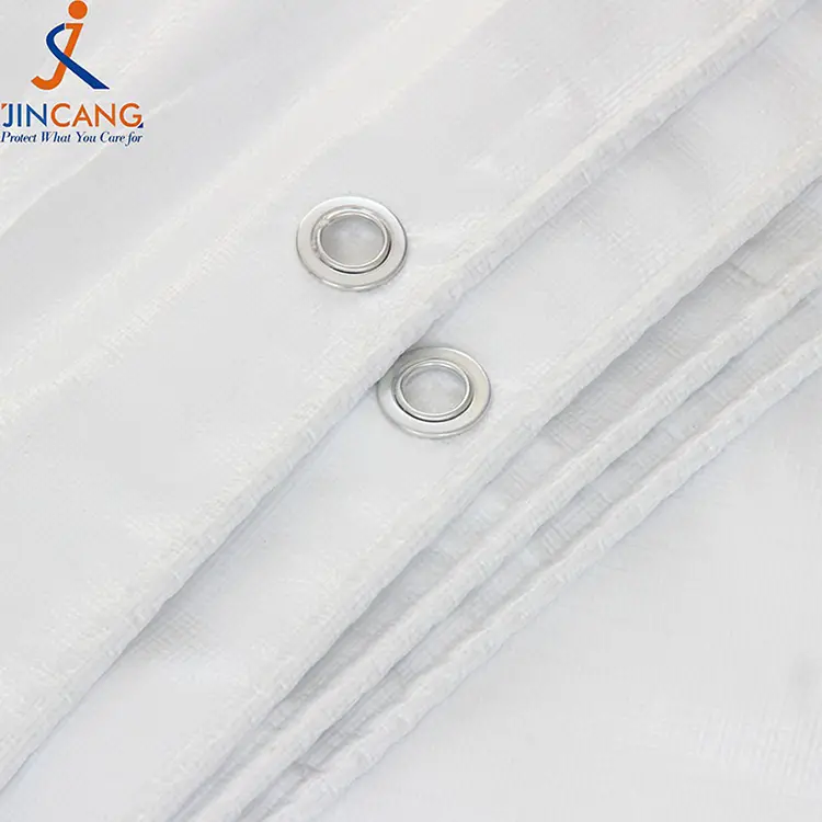 180g λευκό με εκτύπωση pe tarpaulin