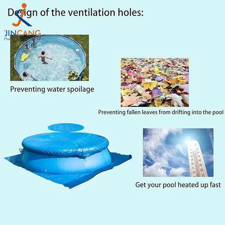 Μπλε καλύμματα πισίνας μπλε tarpaulin pe