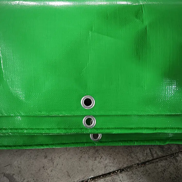 Πράσινο γρασίδι 300 GSM Virgin PE Tarpaulin