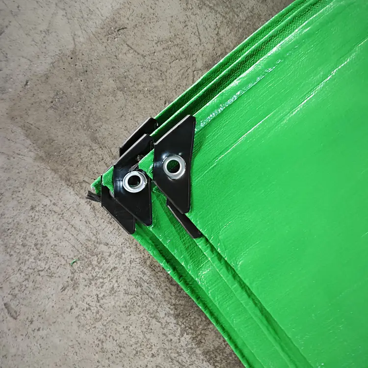 Πράσινο γρασίδι 300 GSM Virgin PE Tarpaulin