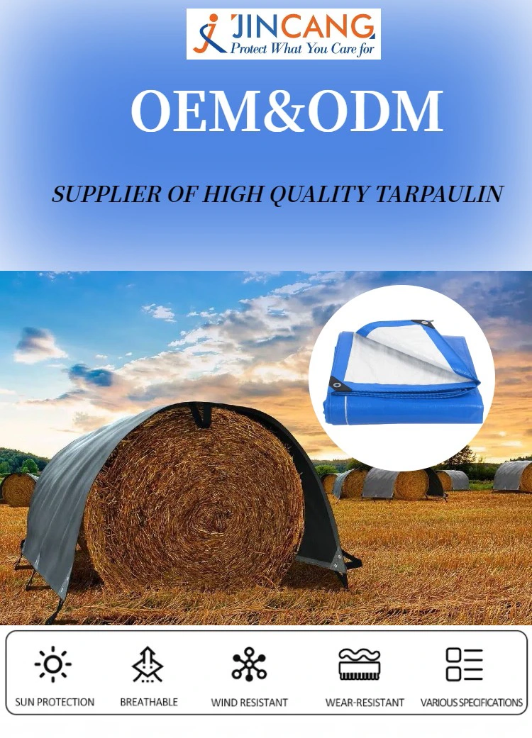 Blue 150Gsm PE Tarpaulin