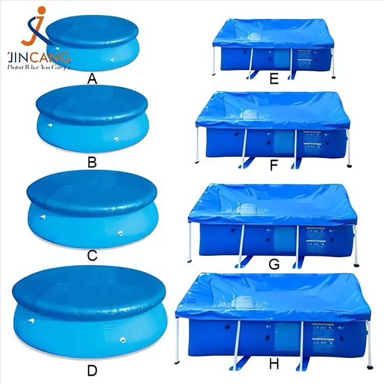 Πάνω από το εξώφυλλο της πισίνας