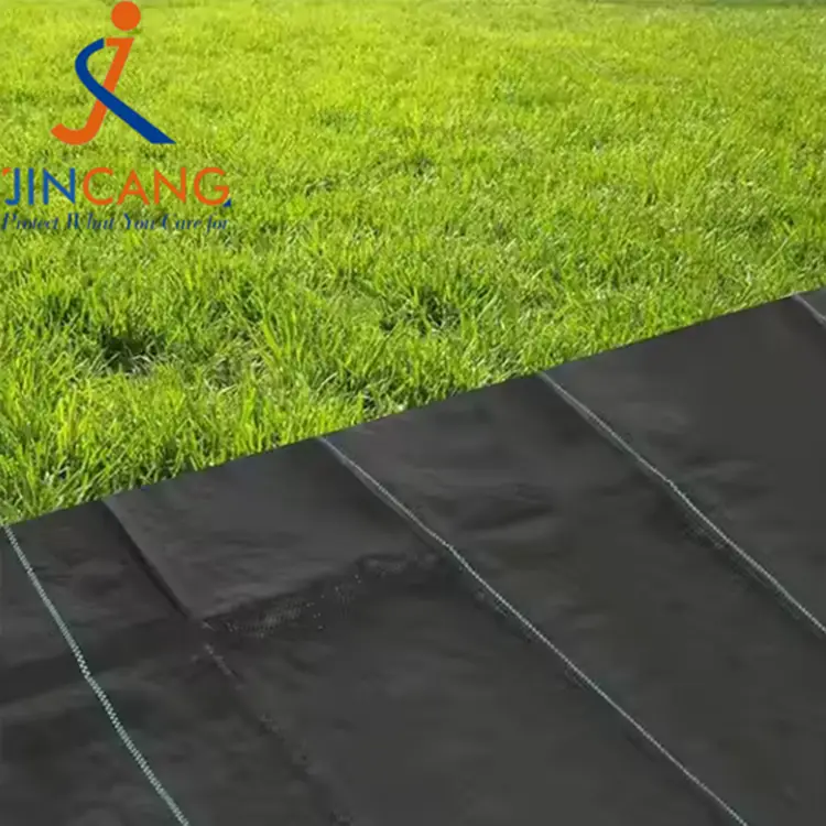 Geotextile Grass Barrier Black Weed Barrier Fabric Mat