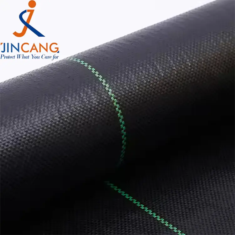 Geotextile Grass Barrier Black Weed Barrier Fabric Mat