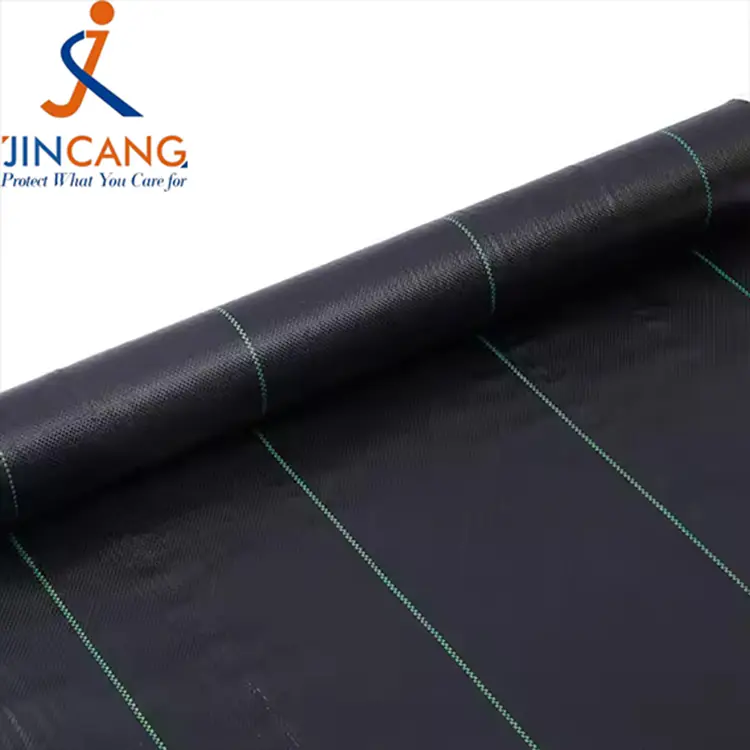Geotextile Grass Barrier Black Weed Barrier Fabric Mat